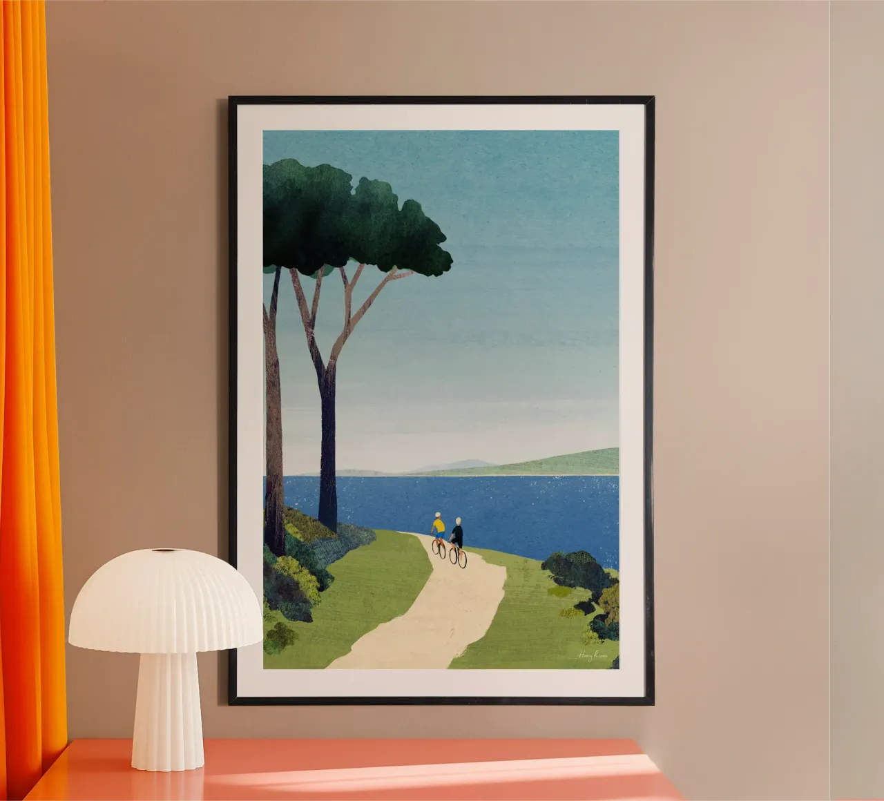 Fietsen poster van Henry Rivers