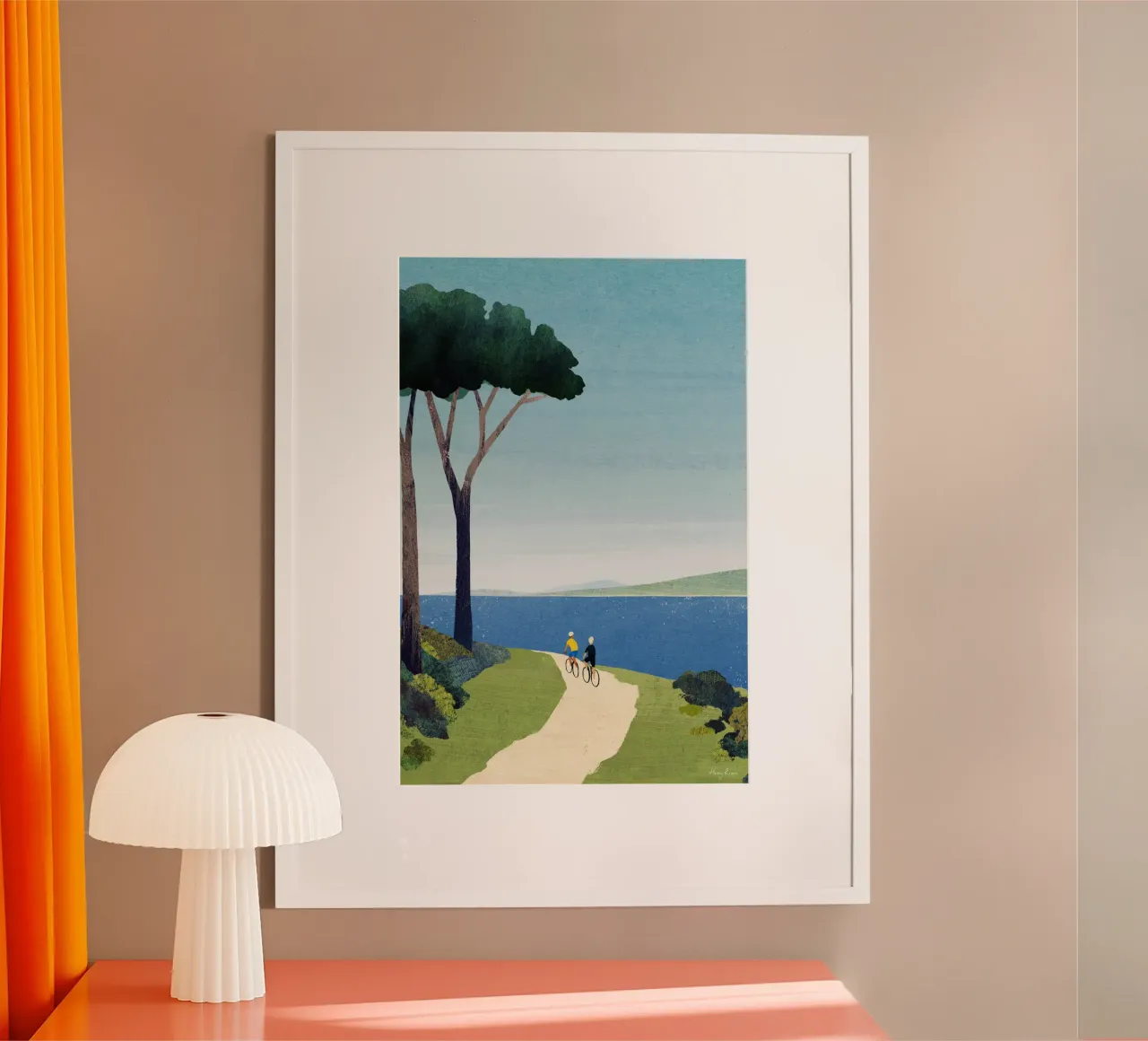 Fietsen poster van Henry Rivers