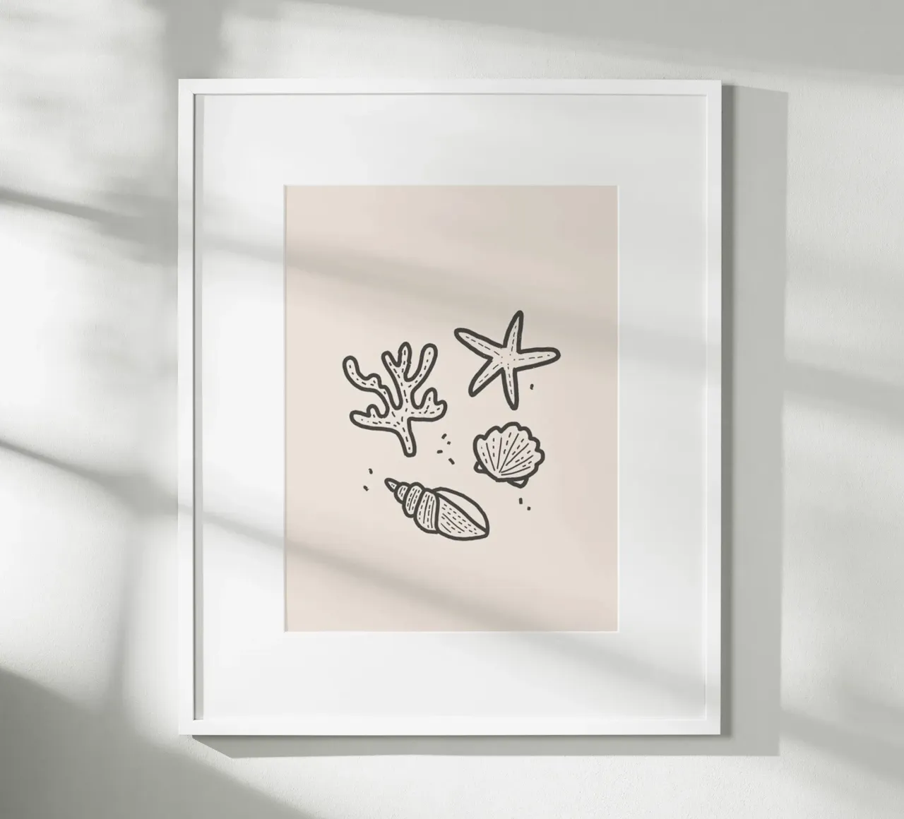Sealife poster con telaio in alluminio da KRUTH DESIGN