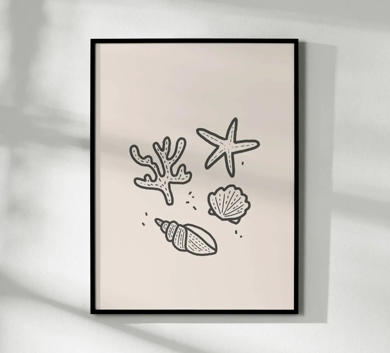 Sealife poster con telaio in alluminio da KRUTH DESIGN