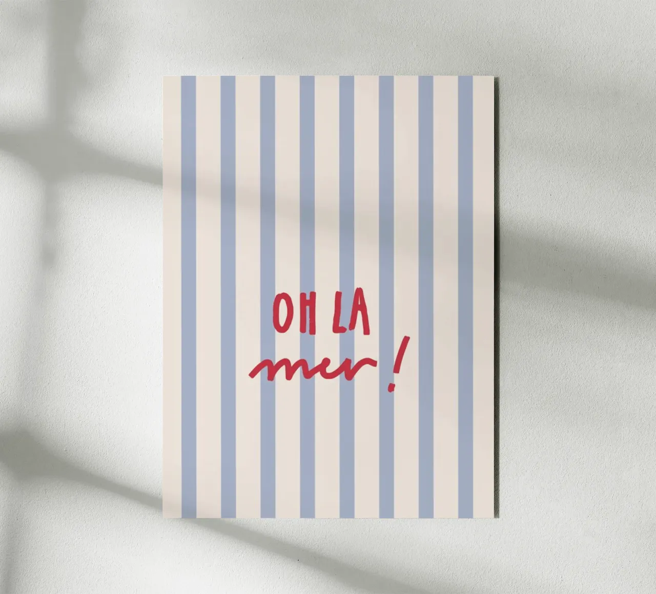 Oh La Mer alu-dibond by KRUTH DESIGN