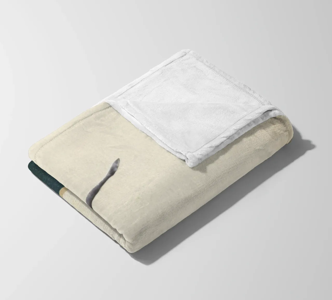 Immersione del cigno coperta in pile da Cassia Beck Collage