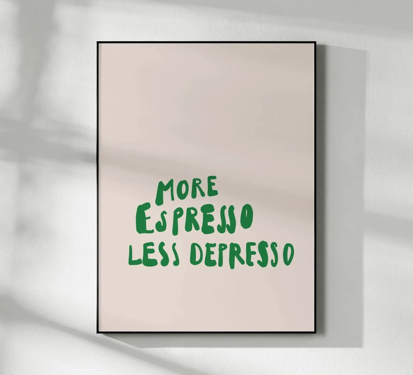 More Espresso plexiglass da KRUTH DESIGN