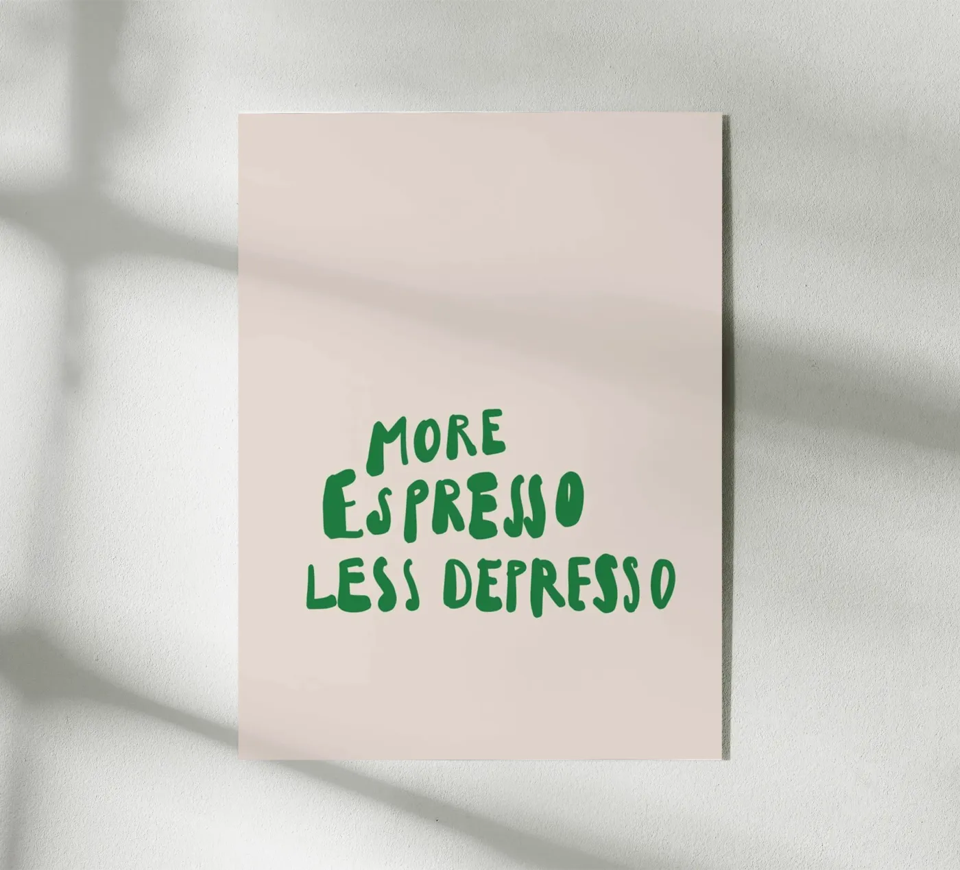 More Espresso plexiglass da KRUTH DESIGN