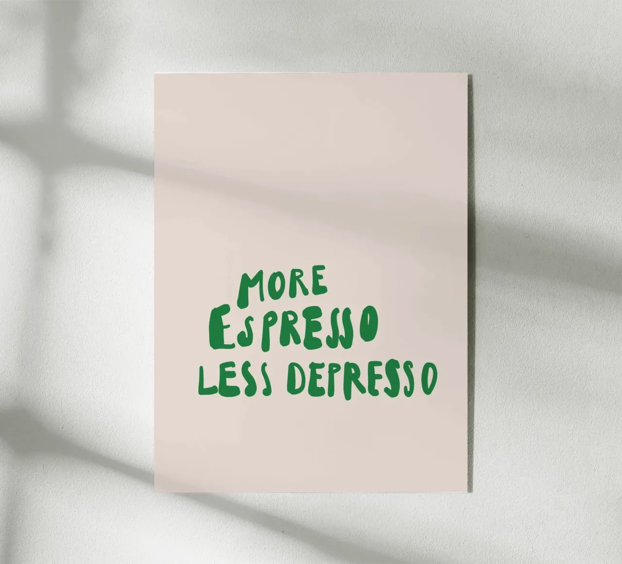 More Espresso plexiglass da KRUTH DESIGN