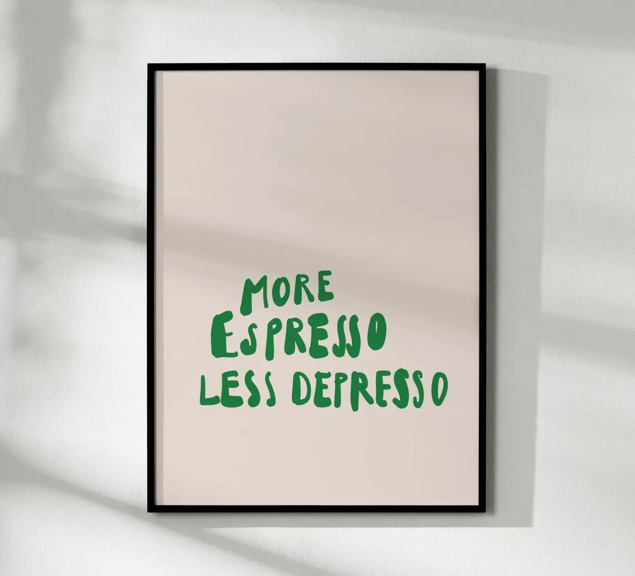 More Espresso poster by KRUTH DESIGN