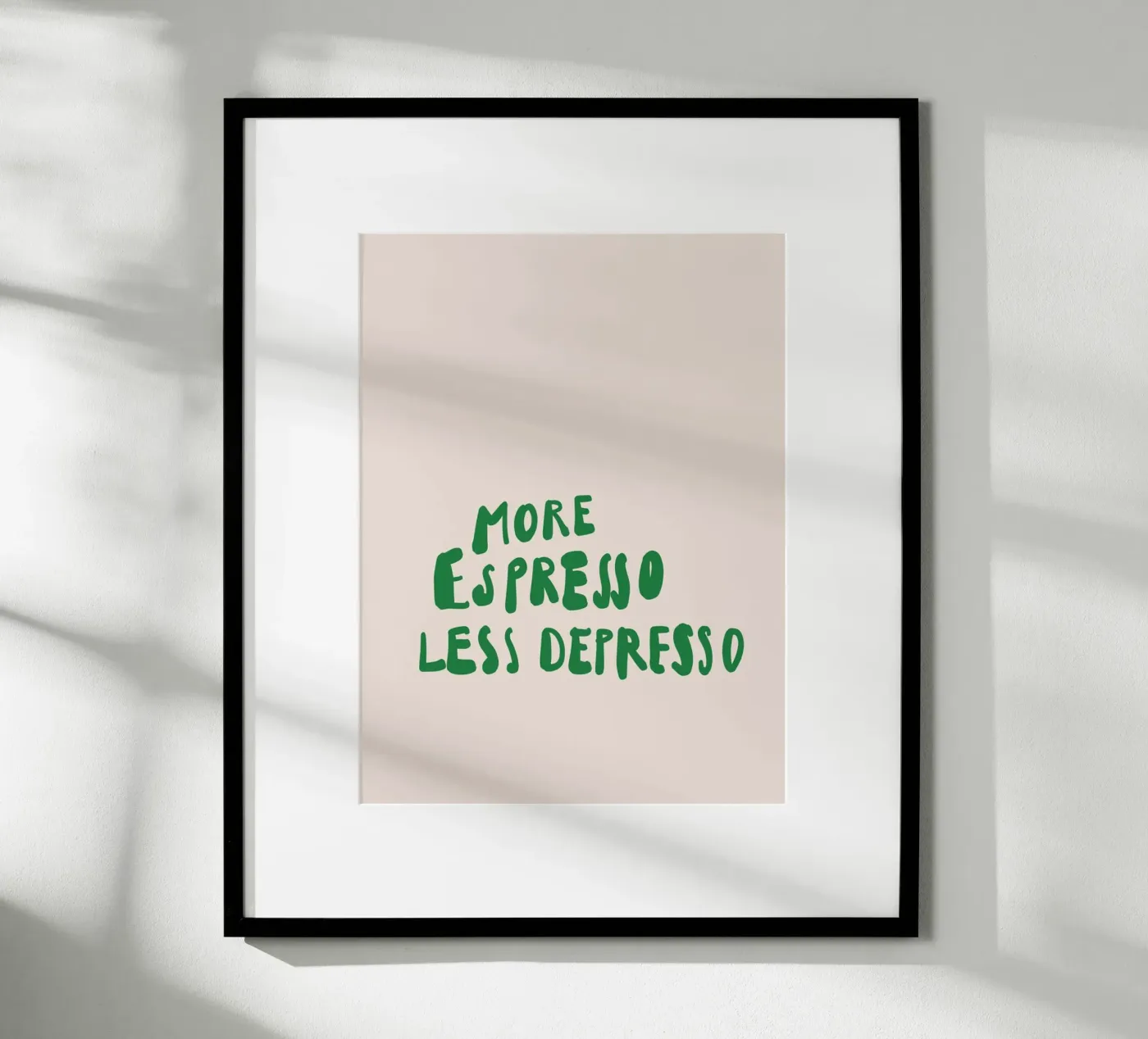 More Espresso poster da KRUTH DESIGN