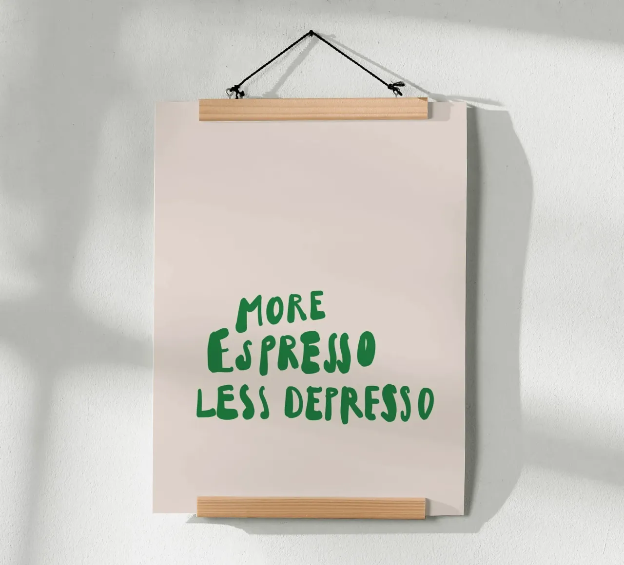 More Espresso poster by KRUTH DESIGN