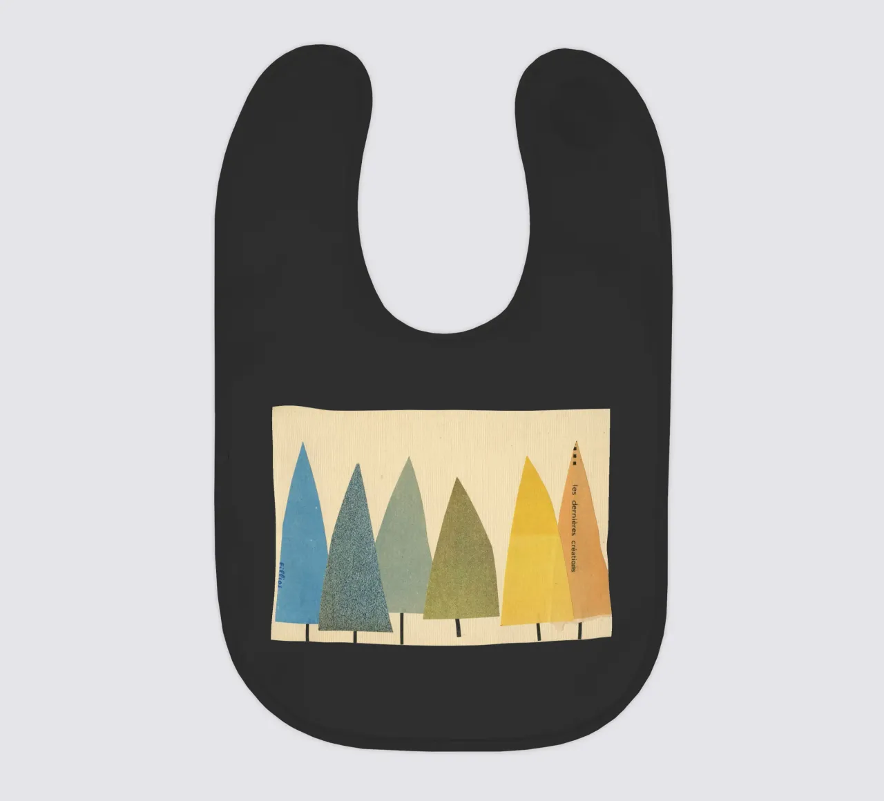 Trees Babylätzchen von Cassia Beck Collage