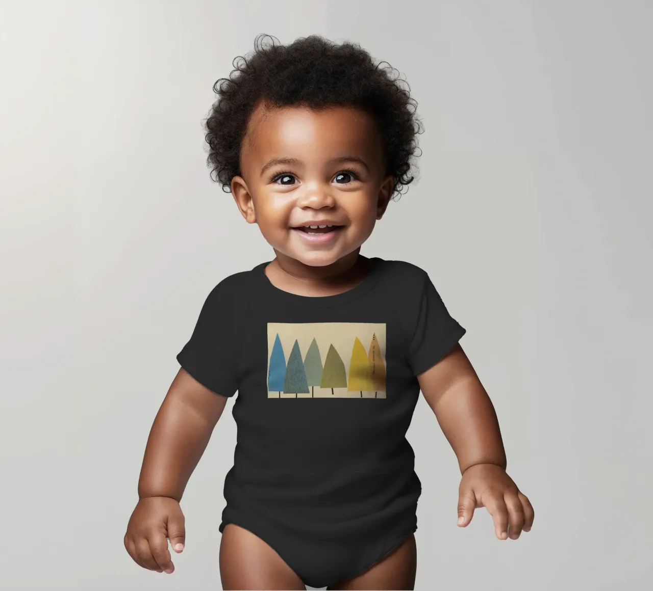 Trees body bébé de Cassia Beck Collage