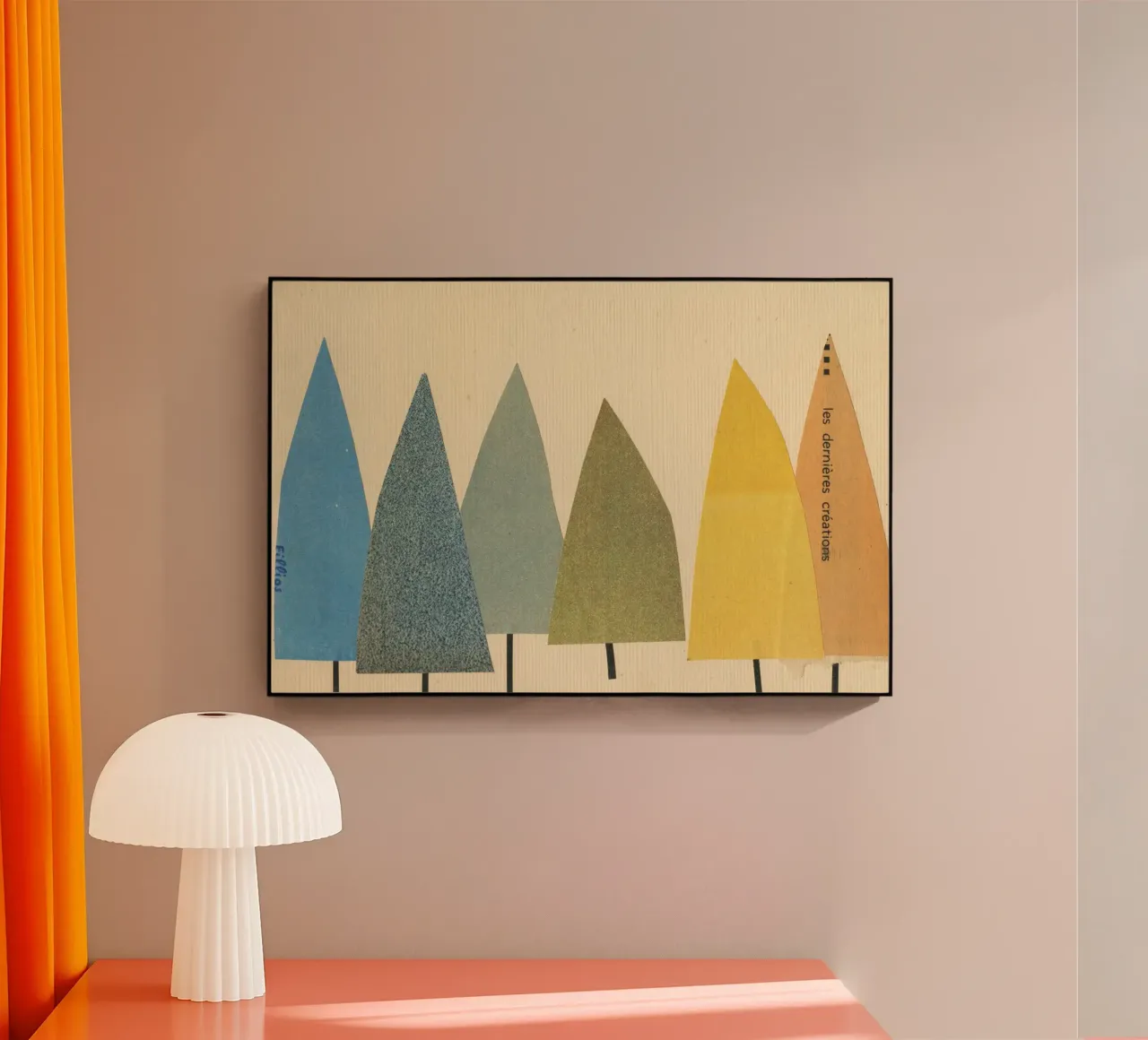 Alberi plexiglass da Cassia Beck Collage