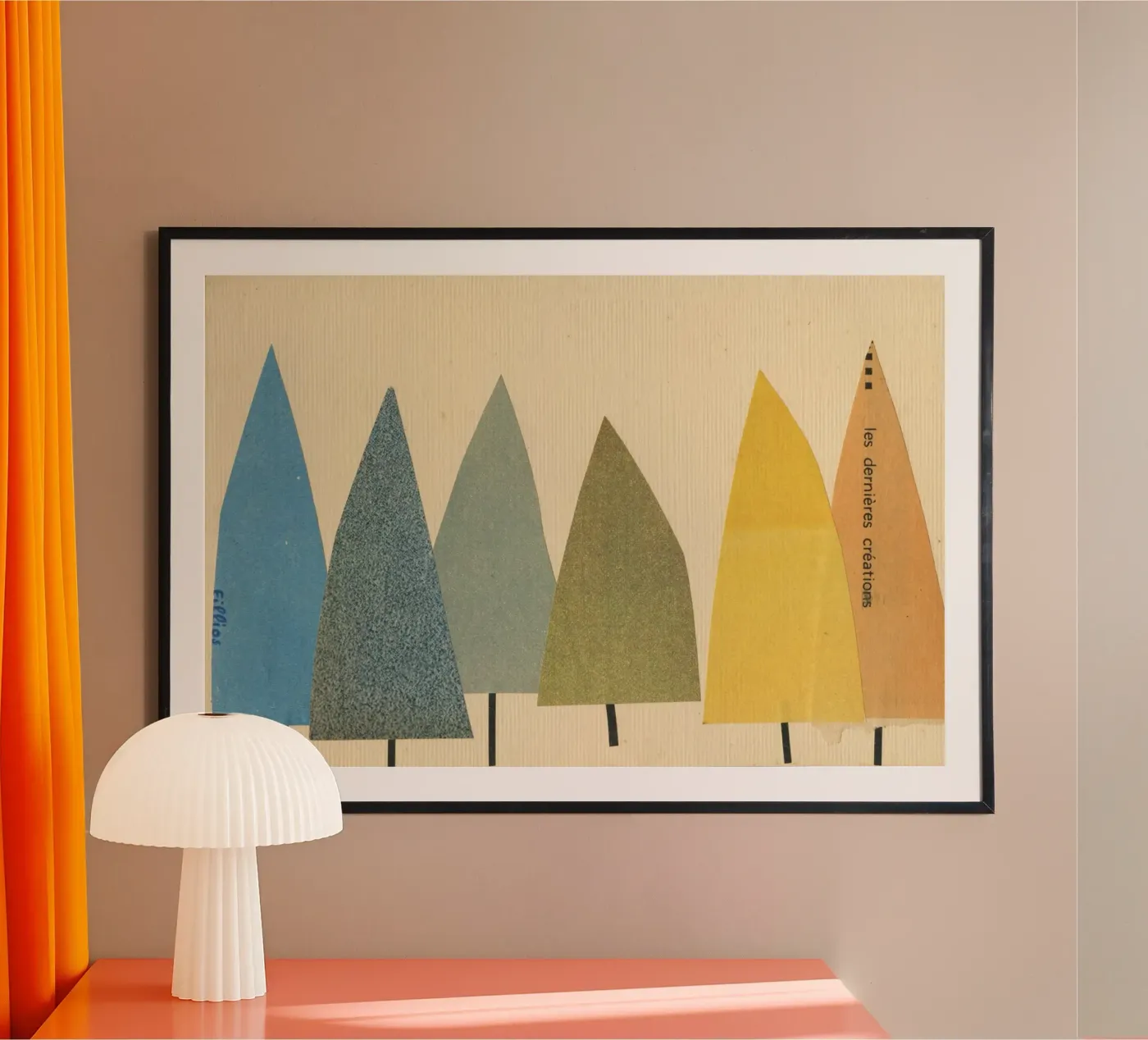 Trees poster by Cassia Beck Collage
