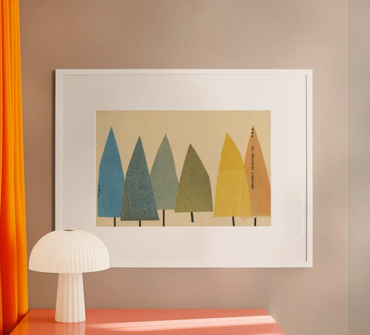 Alberi carta hahnemühle da Cassia Beck Collage