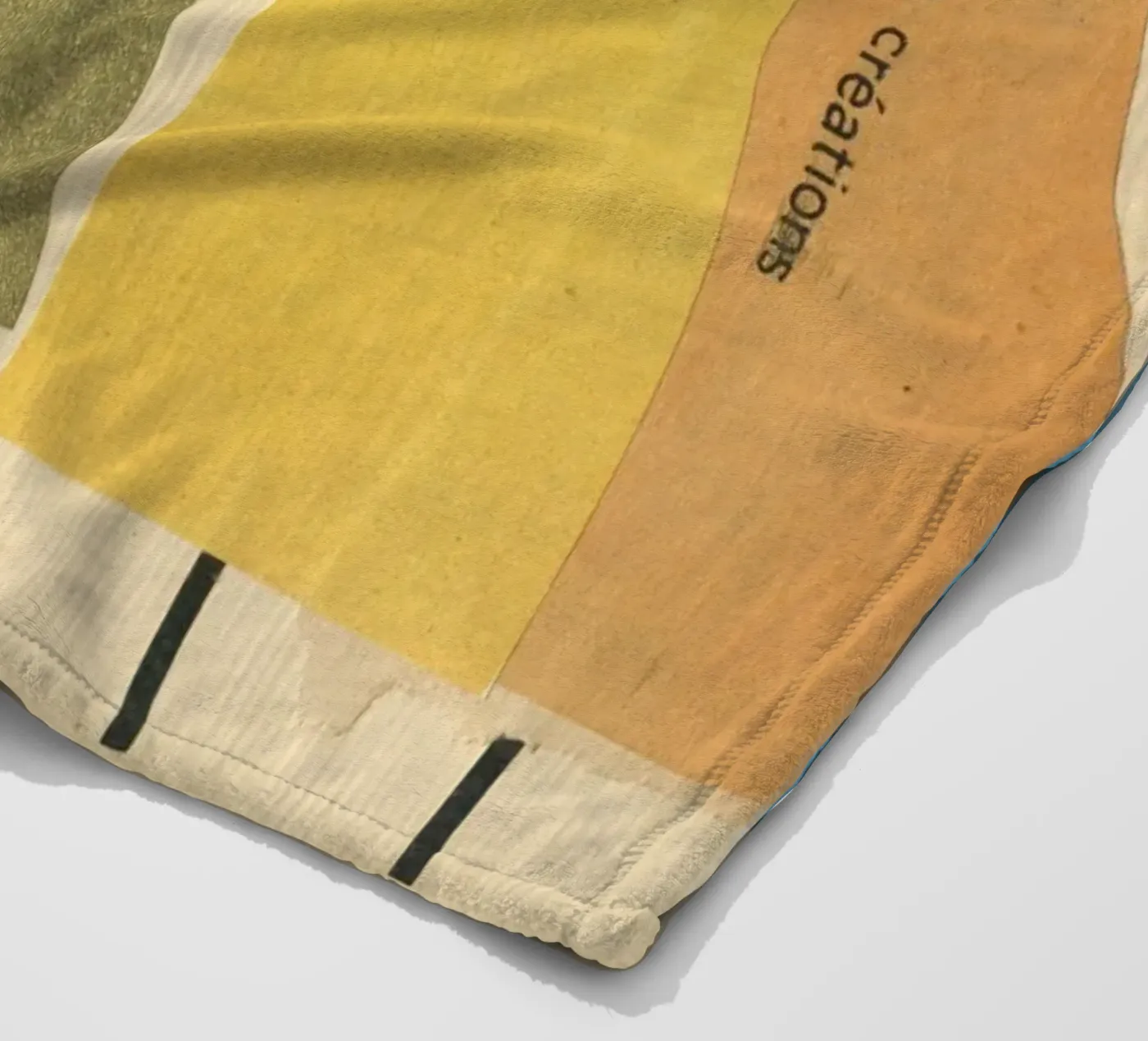 Trees fleece blanket by Cassia Beck Collage