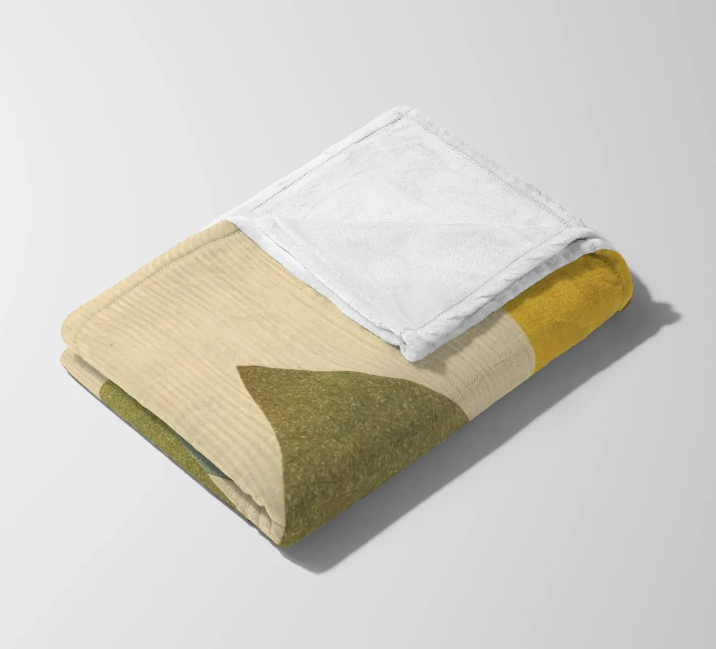 Trees fleece blanket by Cassia Beck Collage