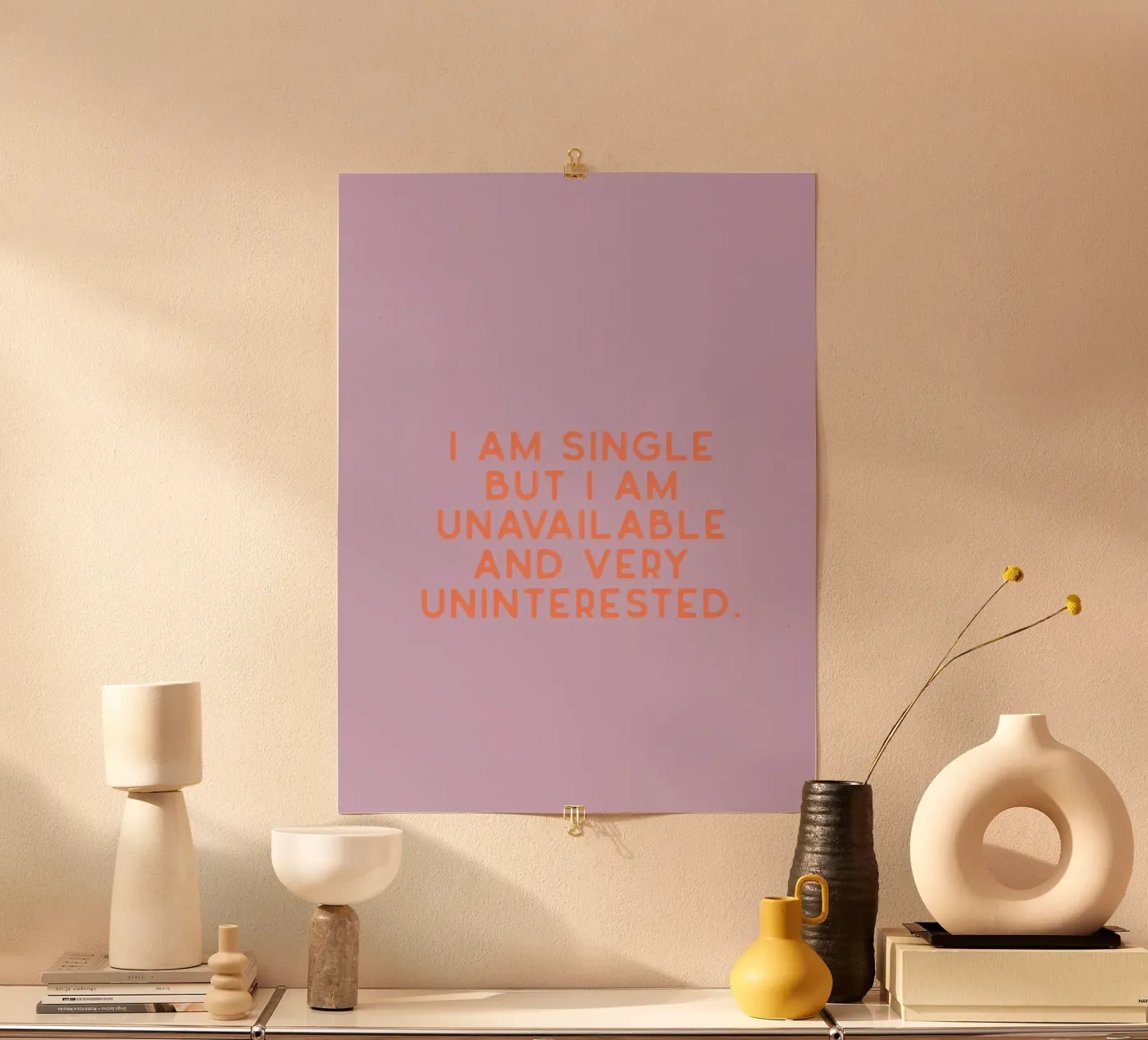 Single Poster von KRUTH DESIGN