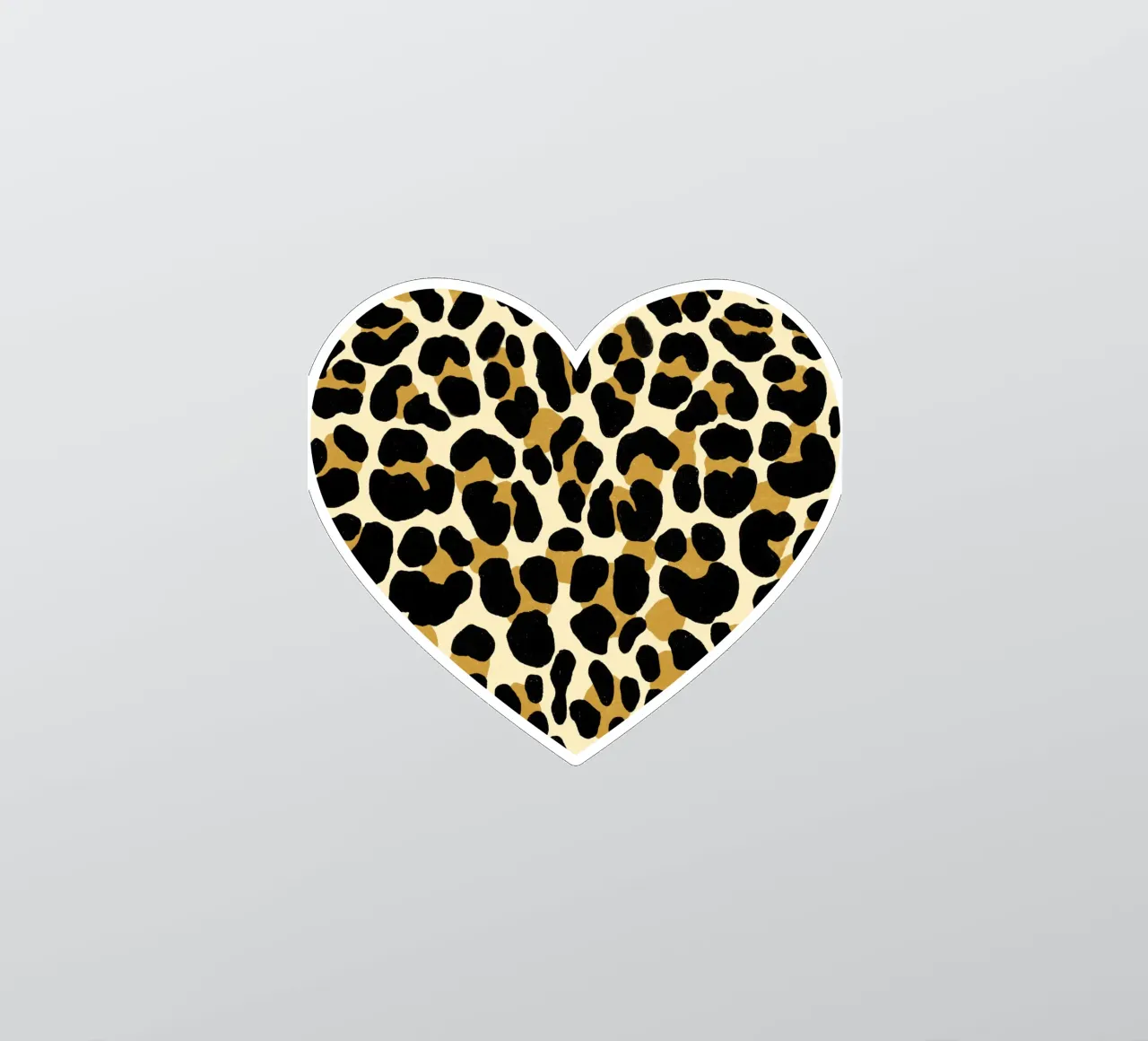 Leopard print pattern. Animal print. Safari style. sticker by CalliLetters