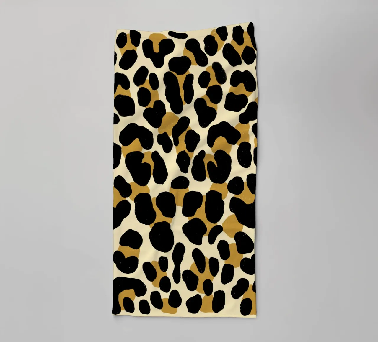 Leopard print pattern. Animal print. Safari style. towel by CalliLetters