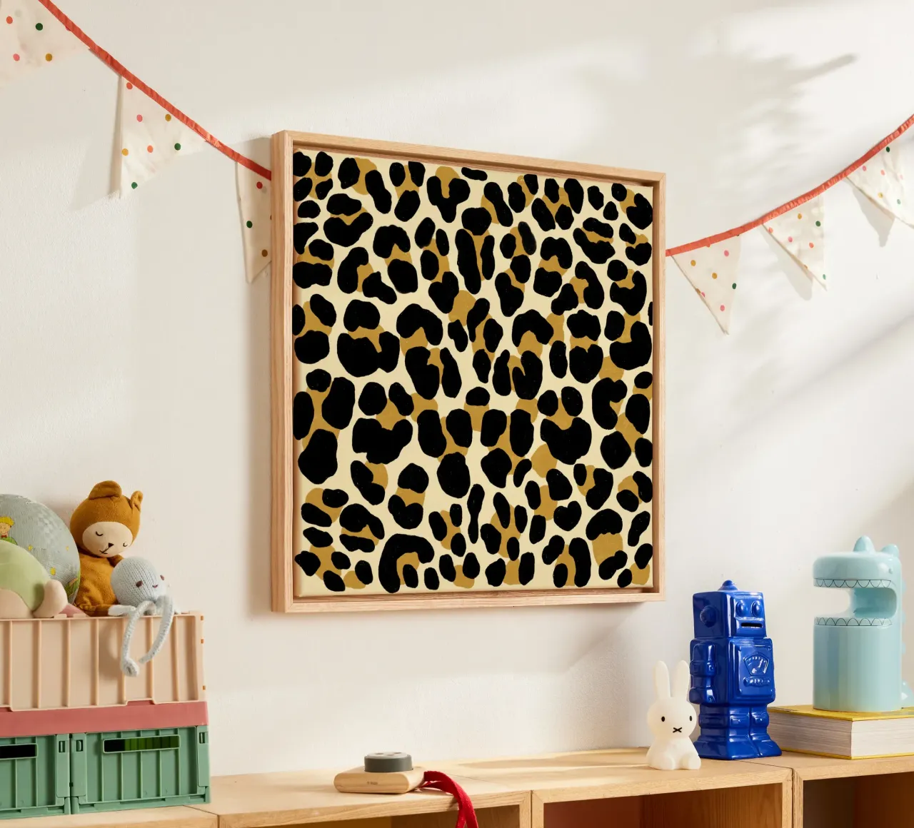 Leopard print pattern. Animal print. Safari style. canvas by CalliLetters