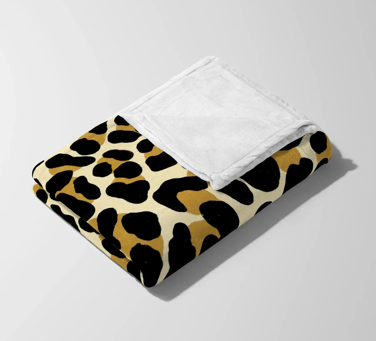 Leopard print pattern. Animal print. Safari style. fleece blanket by CalliLetters