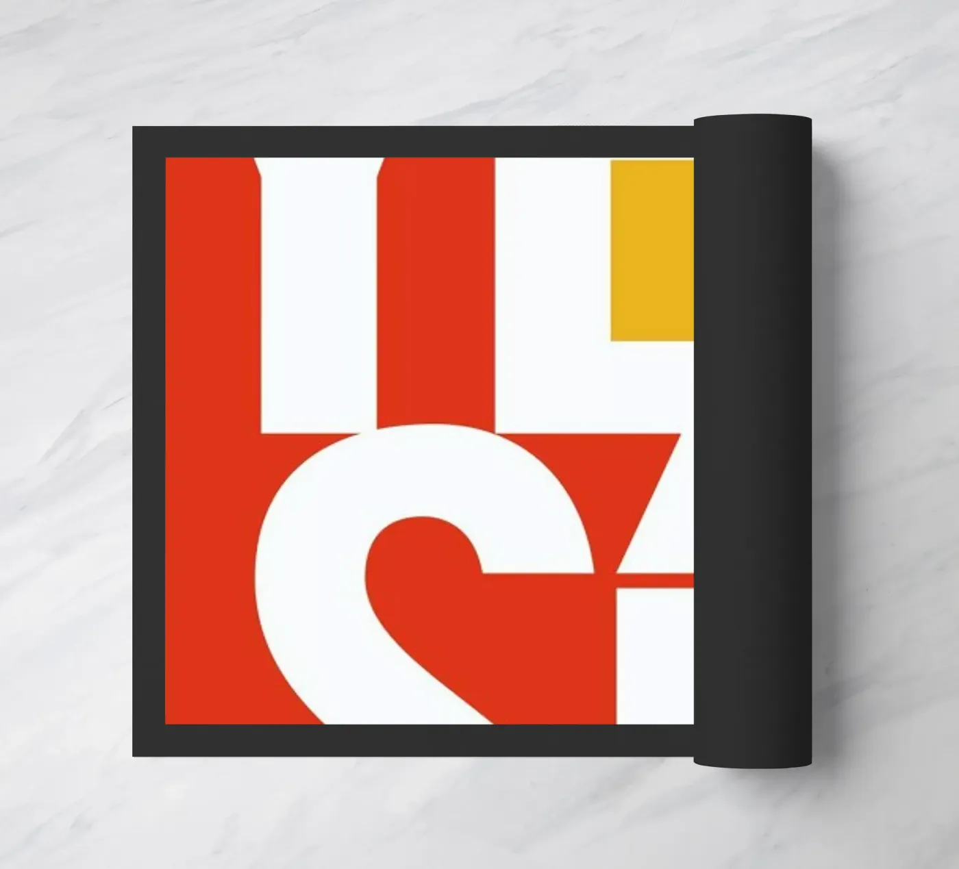 Sí! deurmat van Bo Lundberg