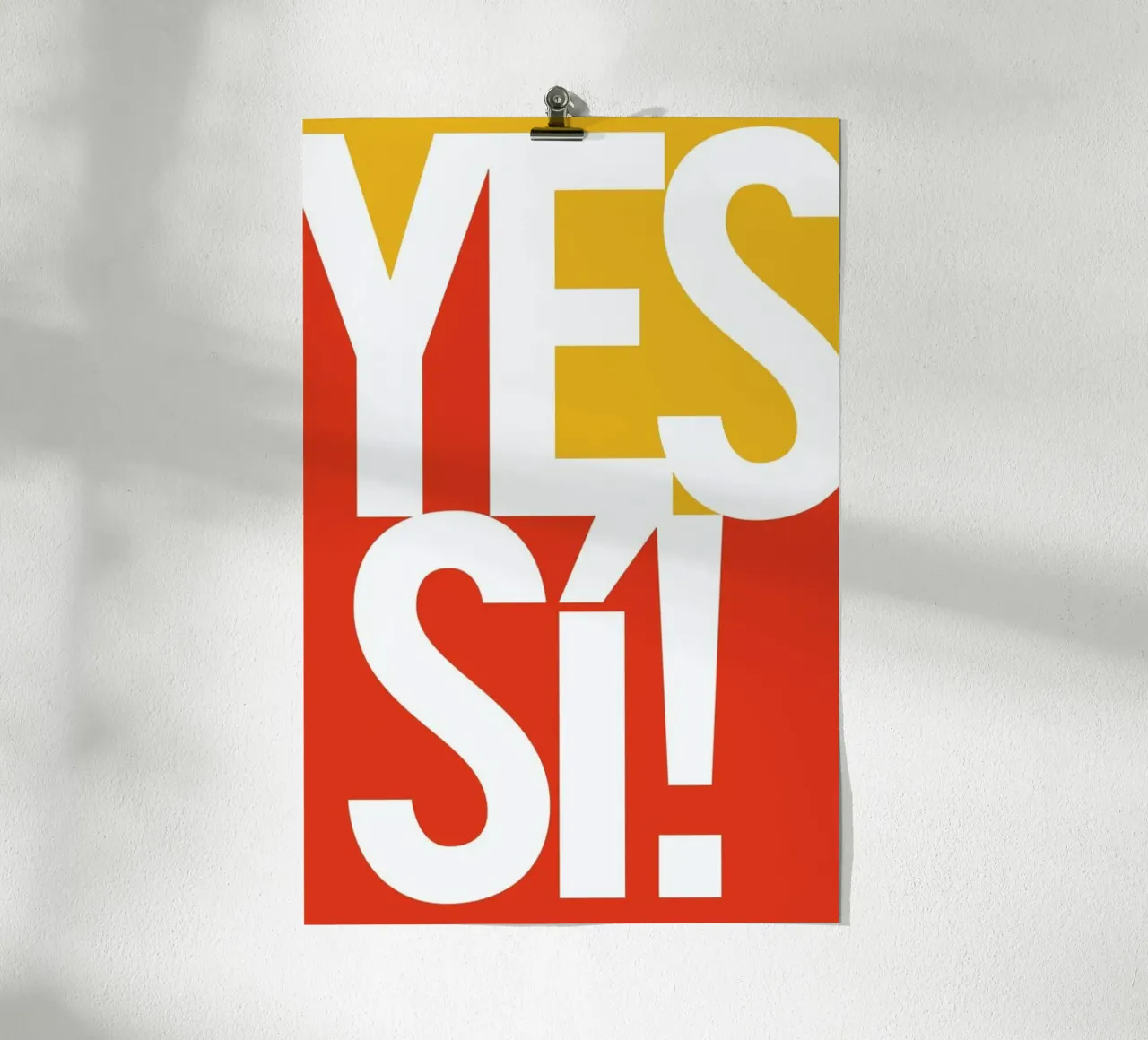 Sí! poster da Bo Lundberg