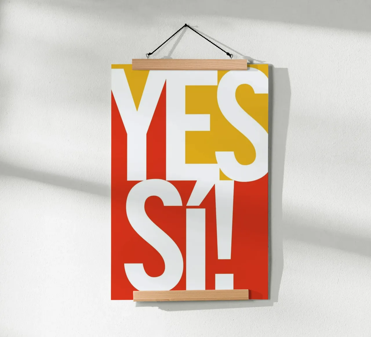 Sí! poster da Bo Lundberg