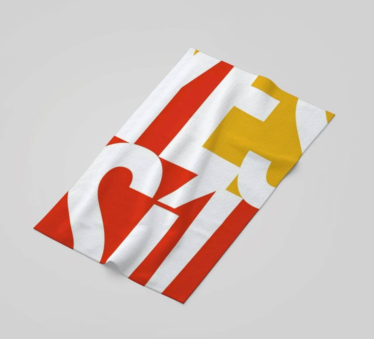 Sí! beach towel by Bo Lundberg