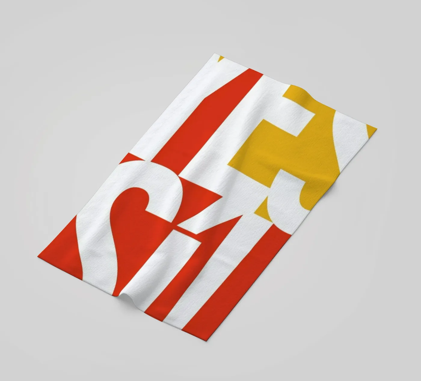 Sí! strandhanddoek van Bo Lundberg