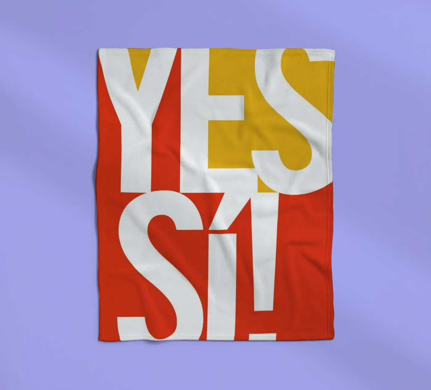 Sí! Fleecedecke von Bo Lundberg