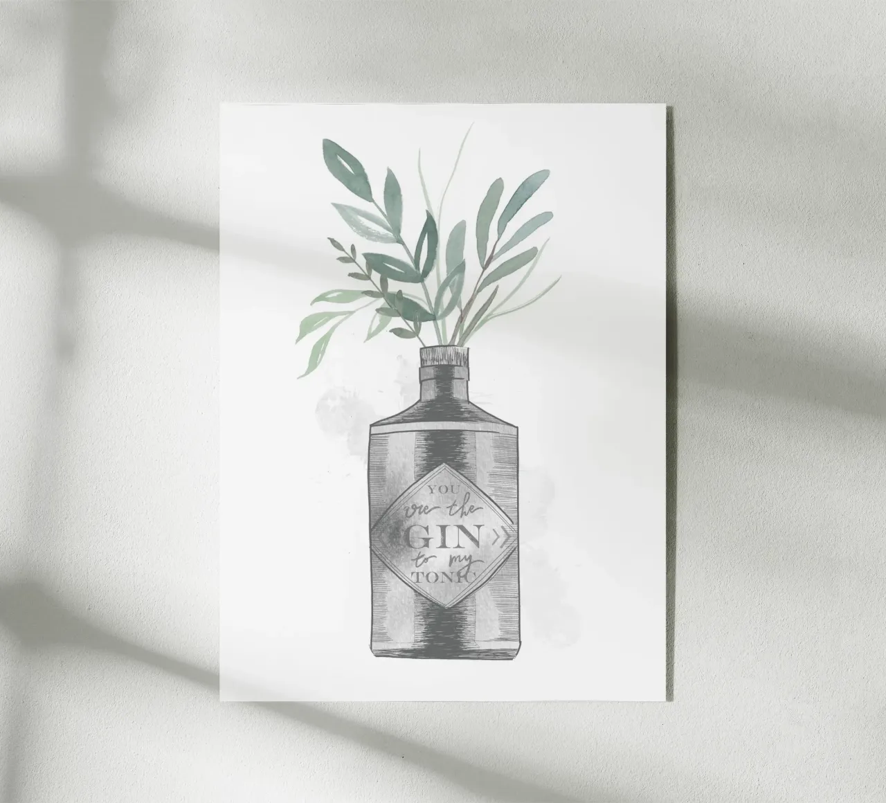 Gin Flower plexiglass da KRUTH DESIGN