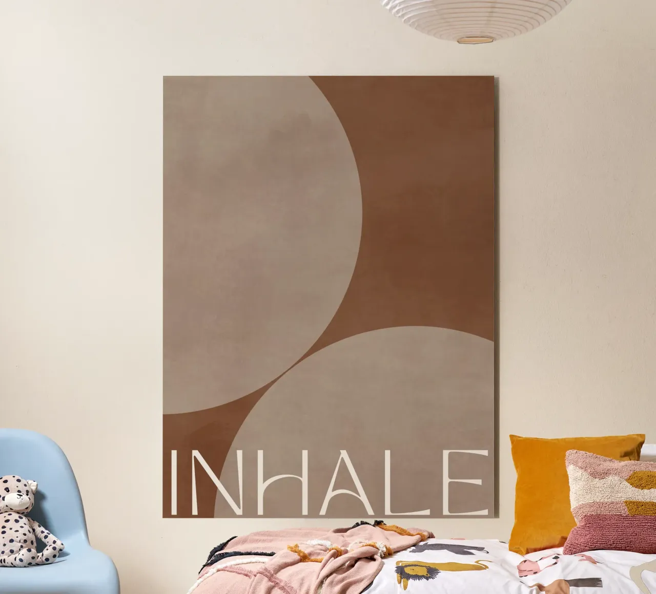 Inhale (Version 2) alluminio dibond da treechild