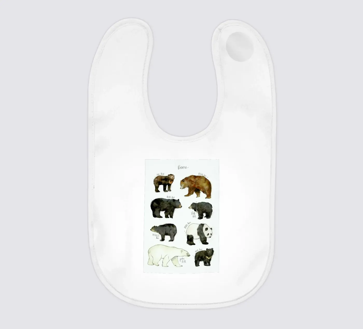 Bears Babylätzchen von Amy Hamilton