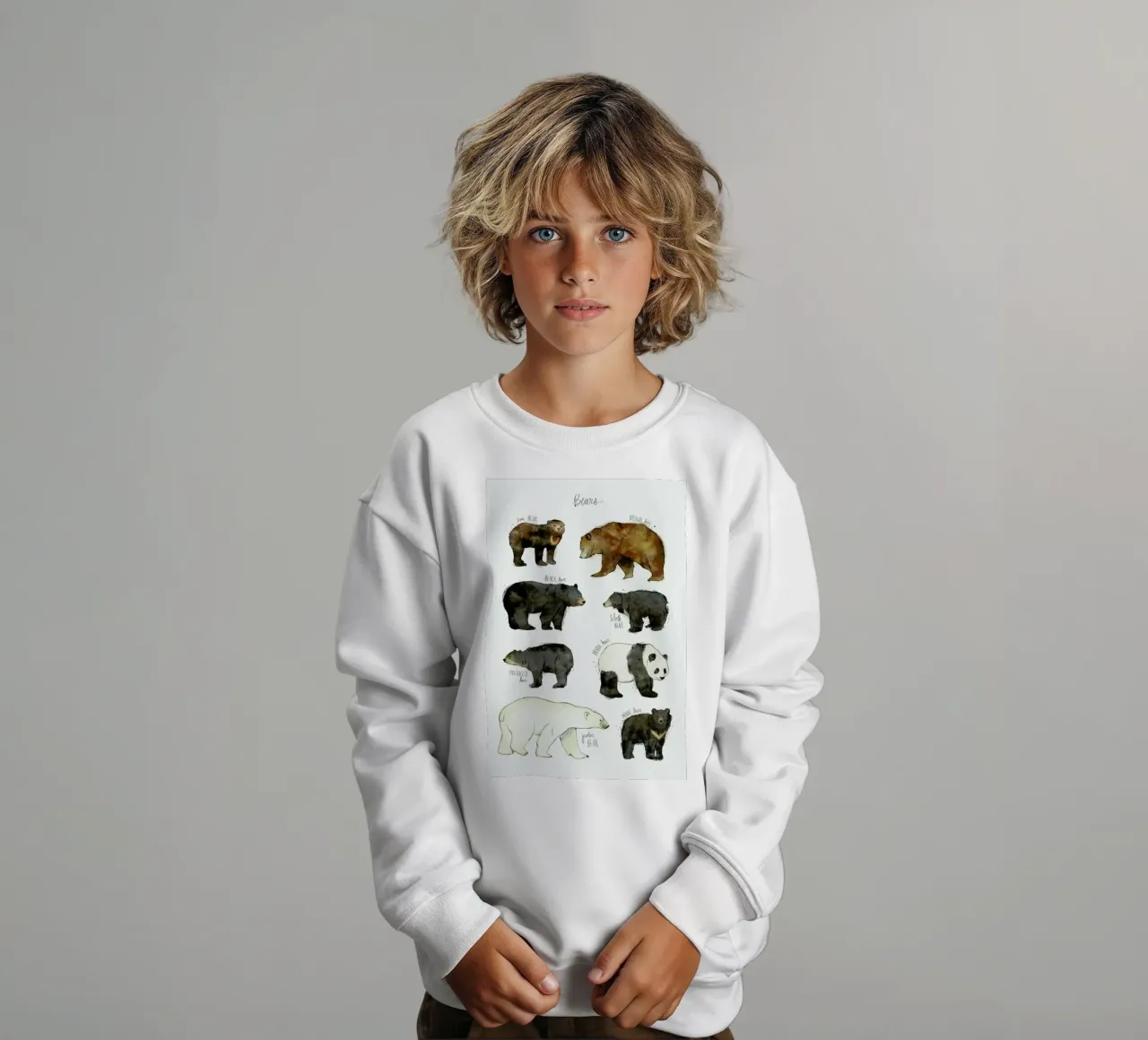 Bears felpa bambino da Amy Hamilton