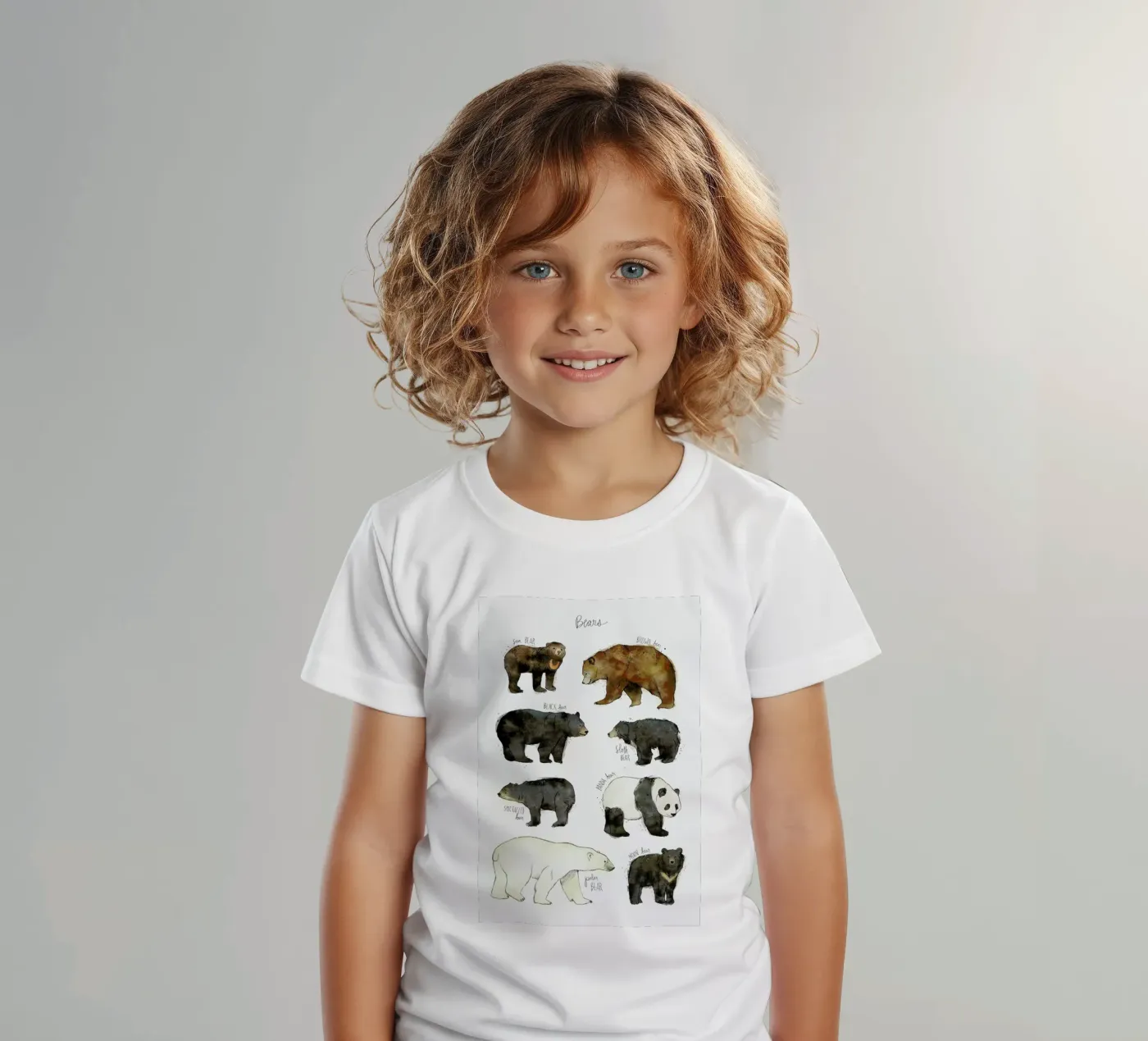 Bears t-shirt bambini da Amy Hamilton