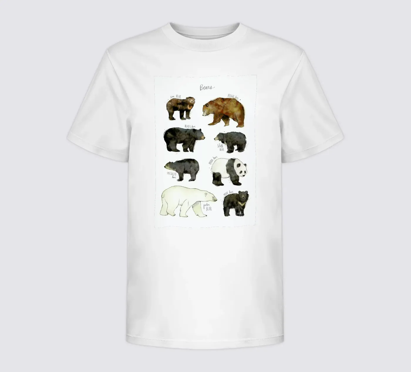 Bears t-shirt bambini da Amy Hamilton