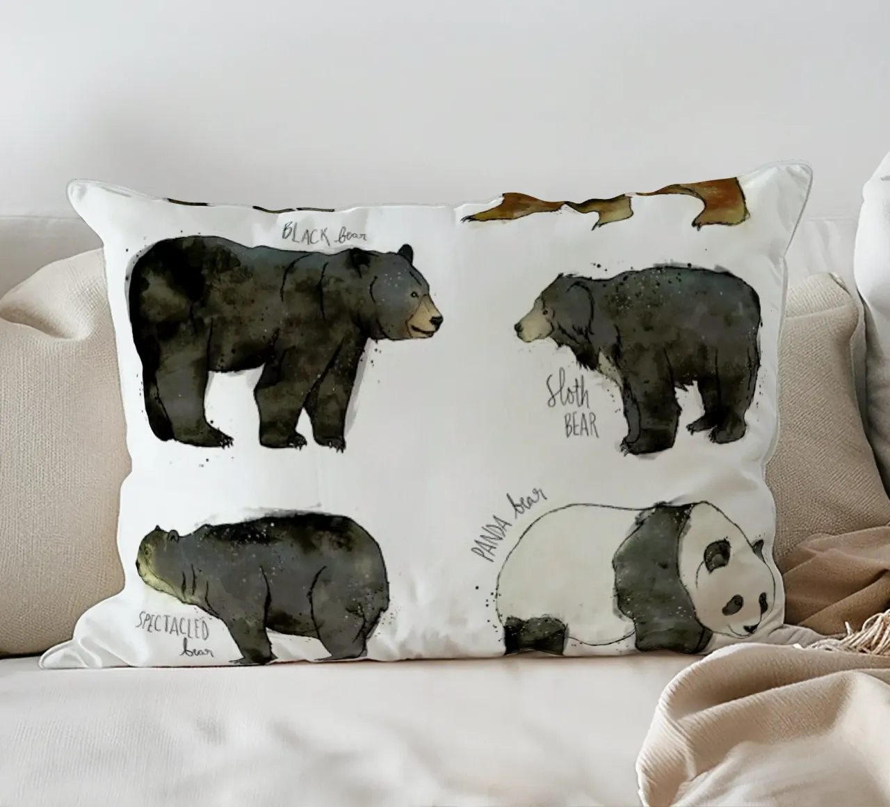 Bears cuscino da Amy Hamilton