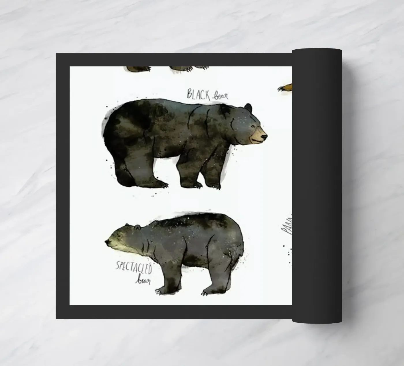 Bears Fußmatte von Amy Hamilton