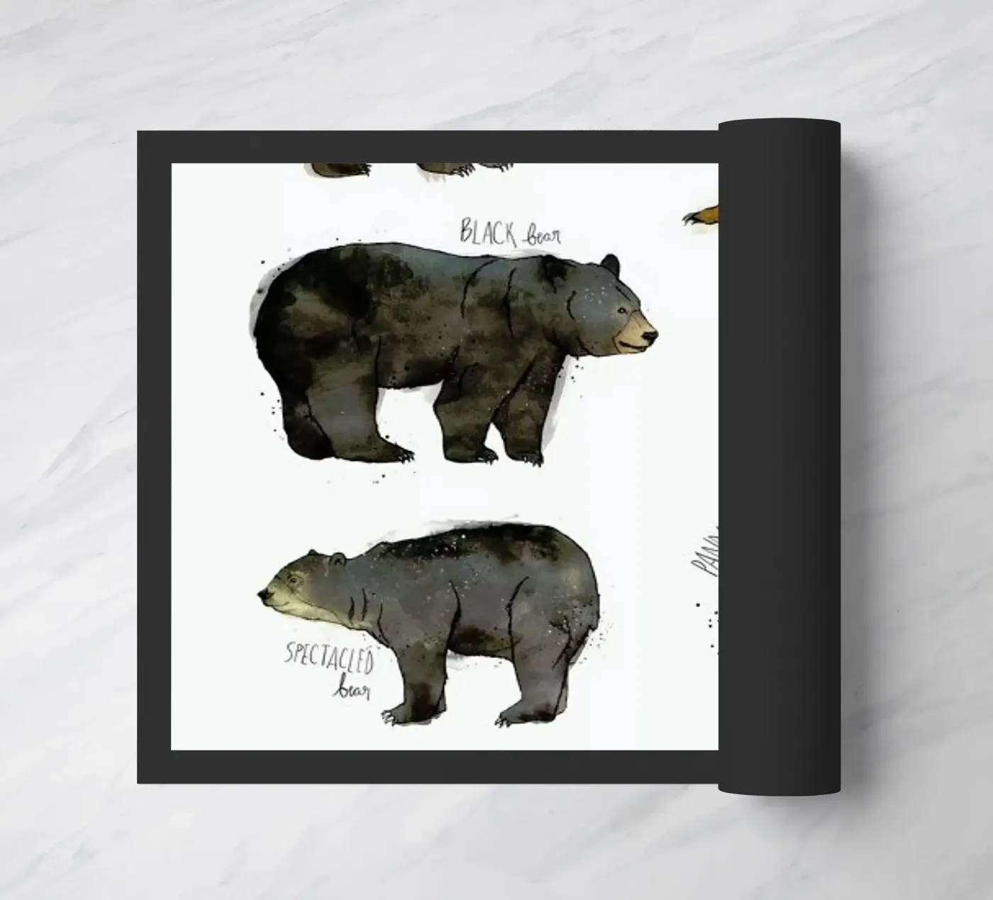 Bears doormat by Amy Hamilton