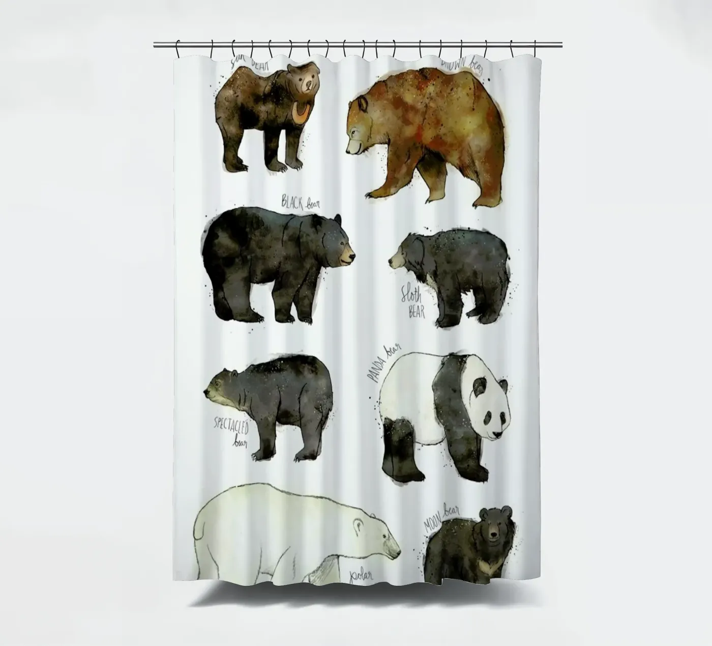 Bears Duschvorhang von Amy Hamilton