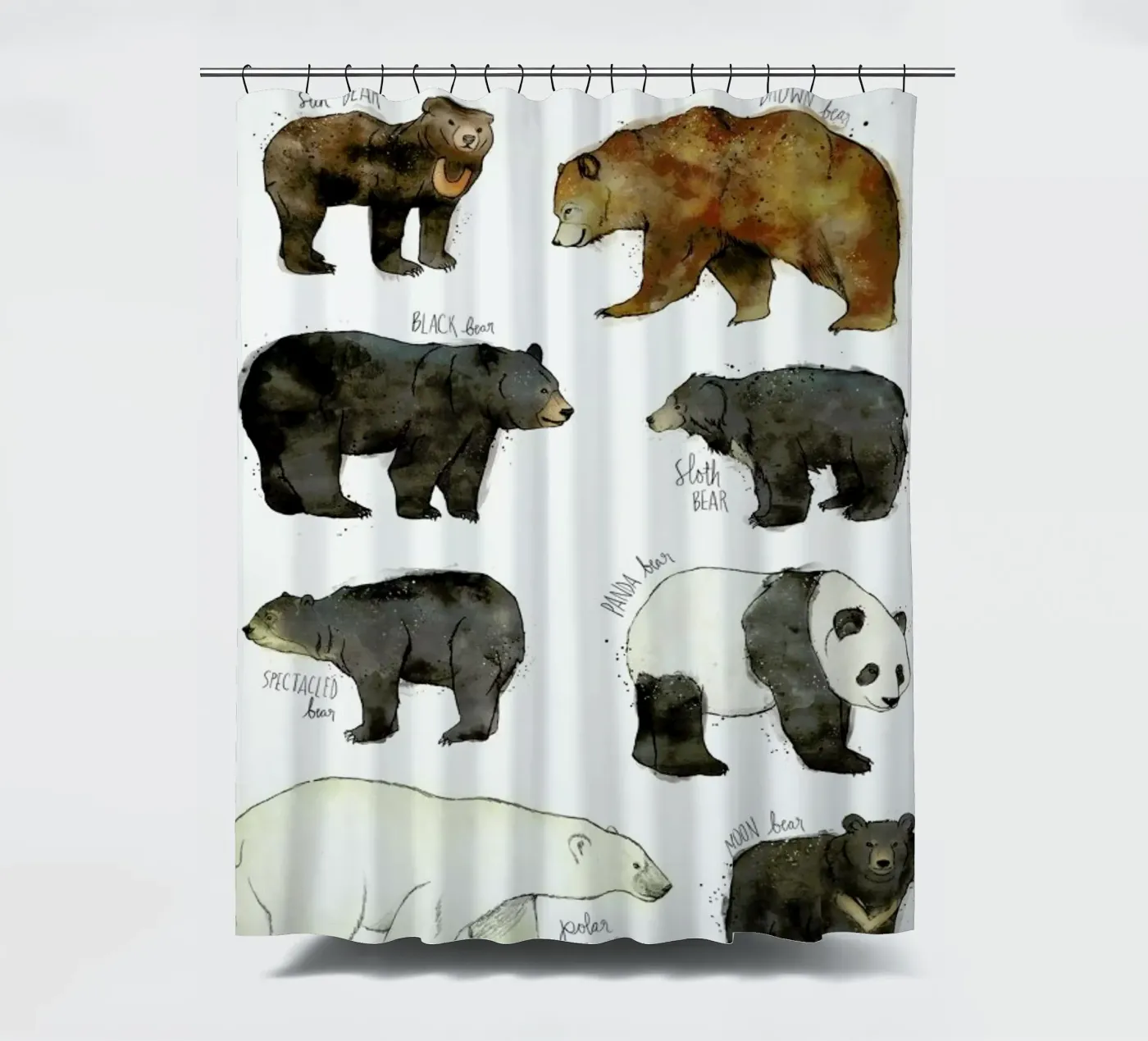 Bears Duschvorhang von Amy Hamilton