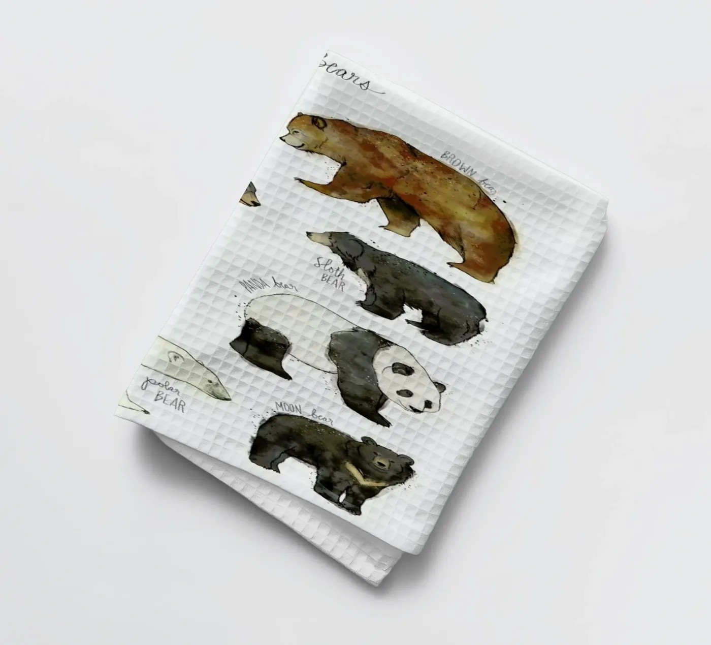 Bears Geschirrtuch von Amy Hamilton