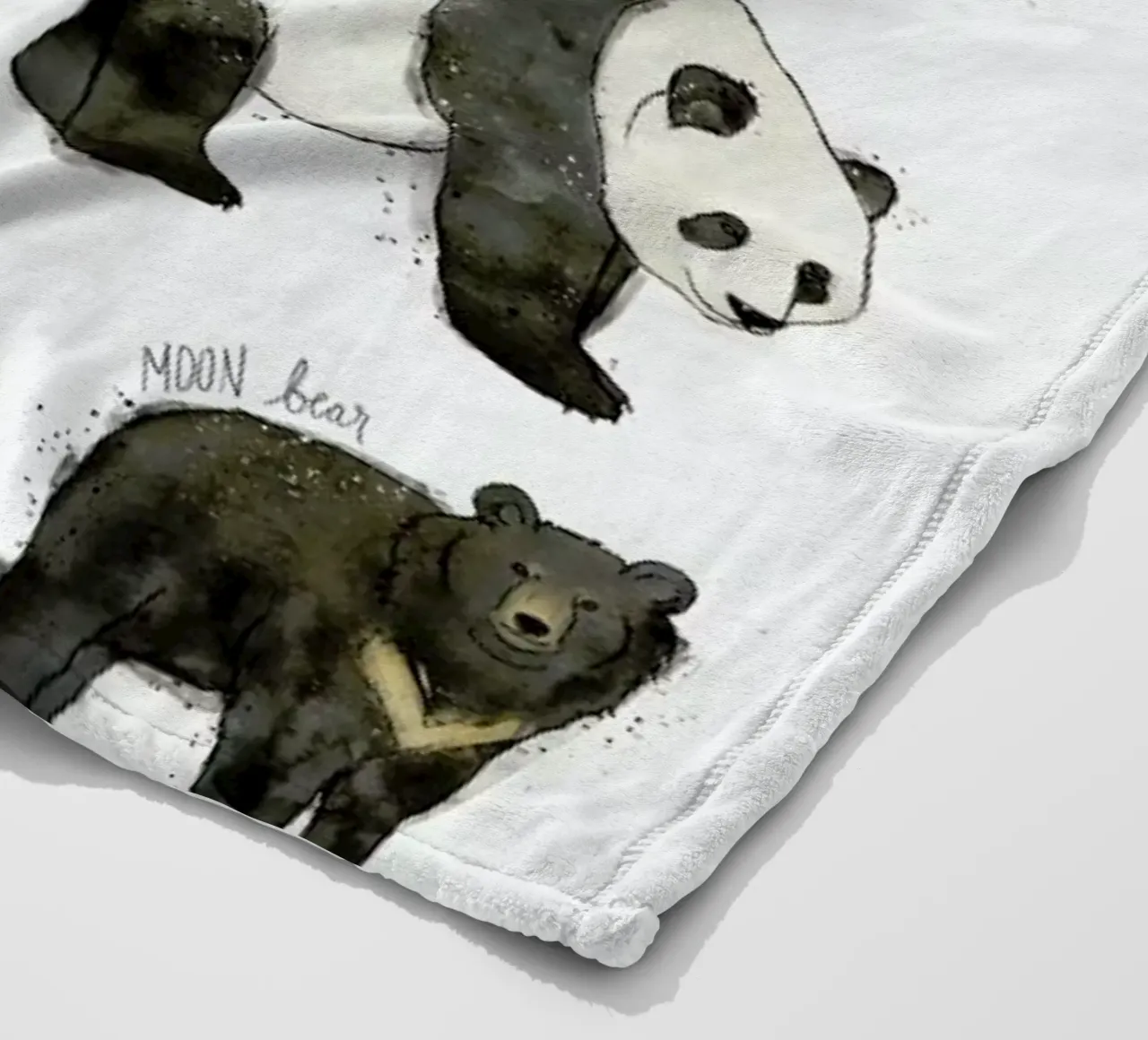 Bears Fleecedecke von Amy Hamilton
