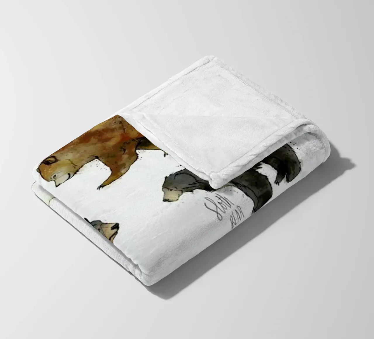 Bears Fleecedecke von Amy Hamilton