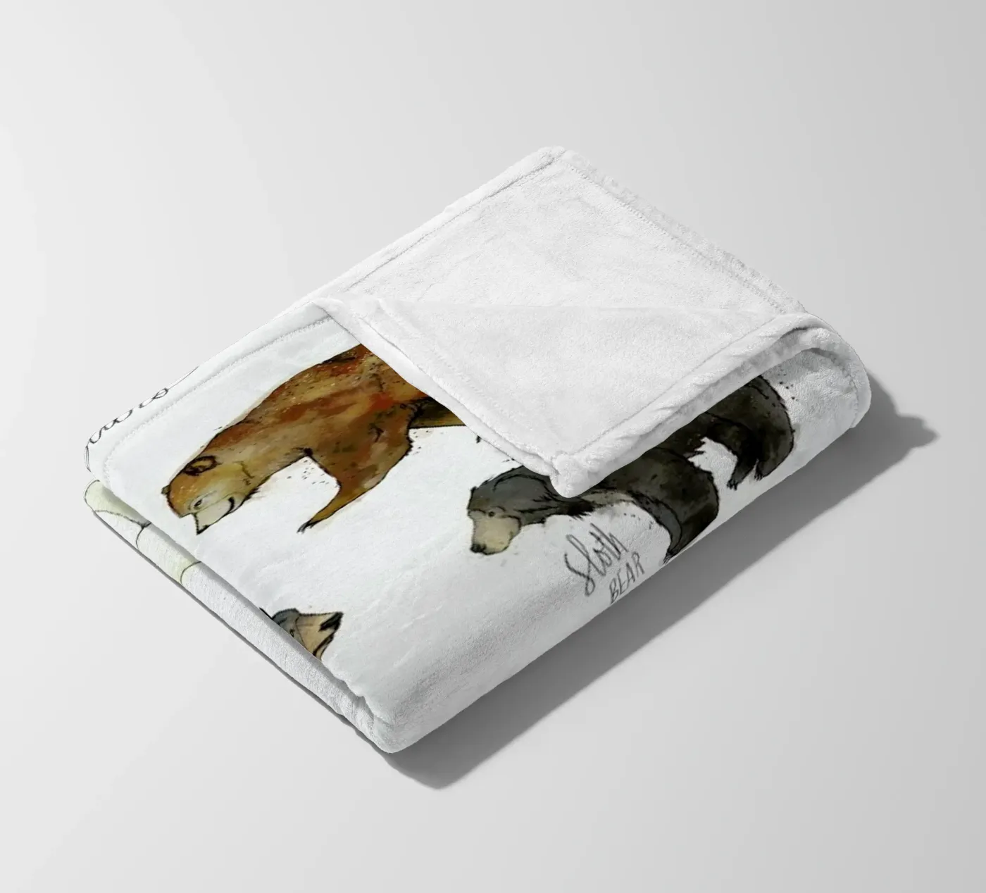 Bears Fleecedecke von Amy Hamilton