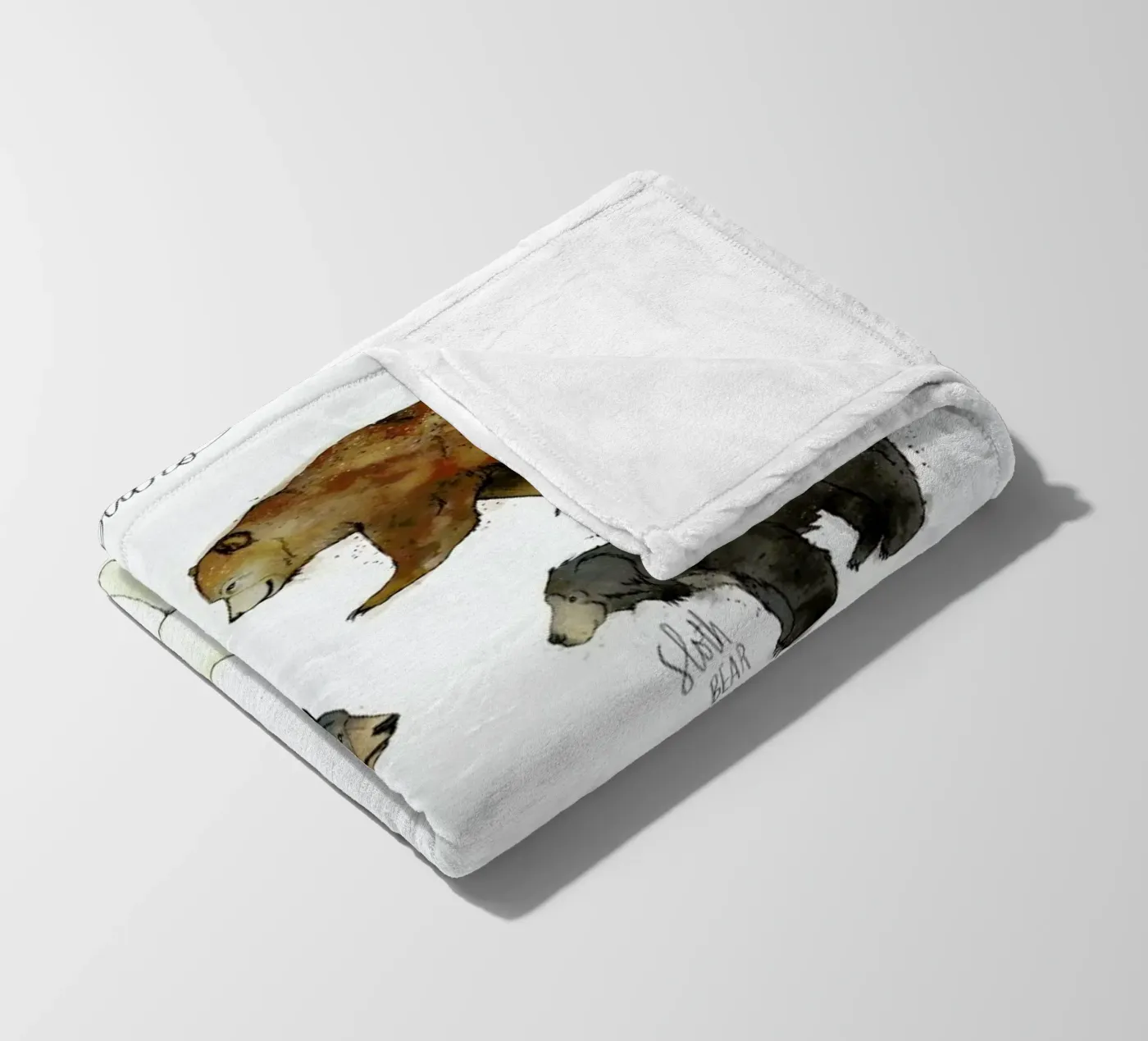 Bears fleecedeken van Amy Hamilton