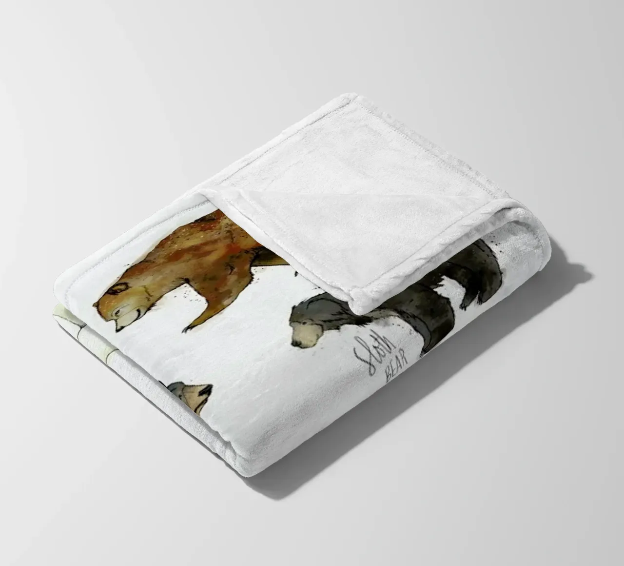 Bears Fleecedecke von Amy Hamilton