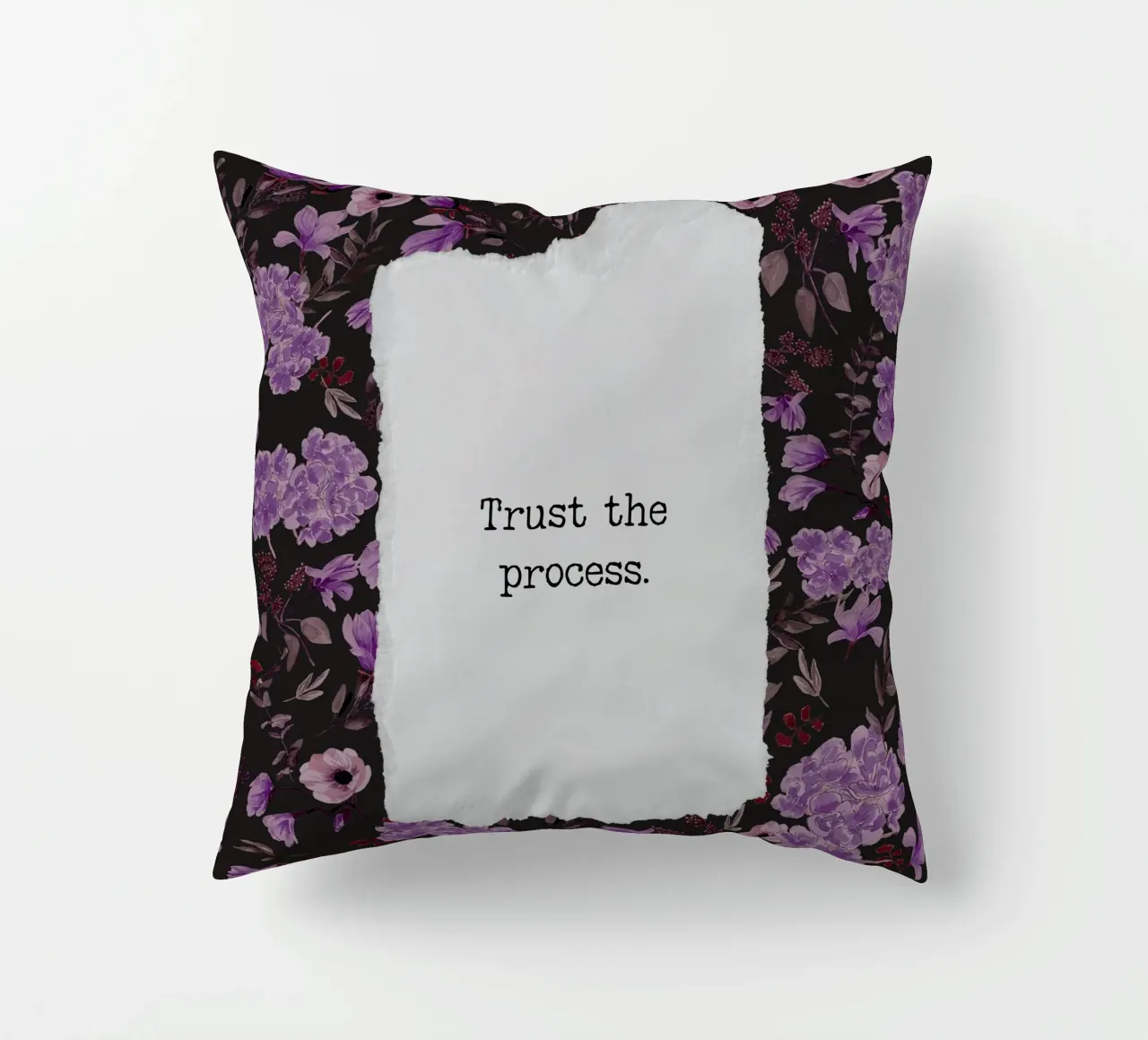 Trust the process cuscino da anisillustration