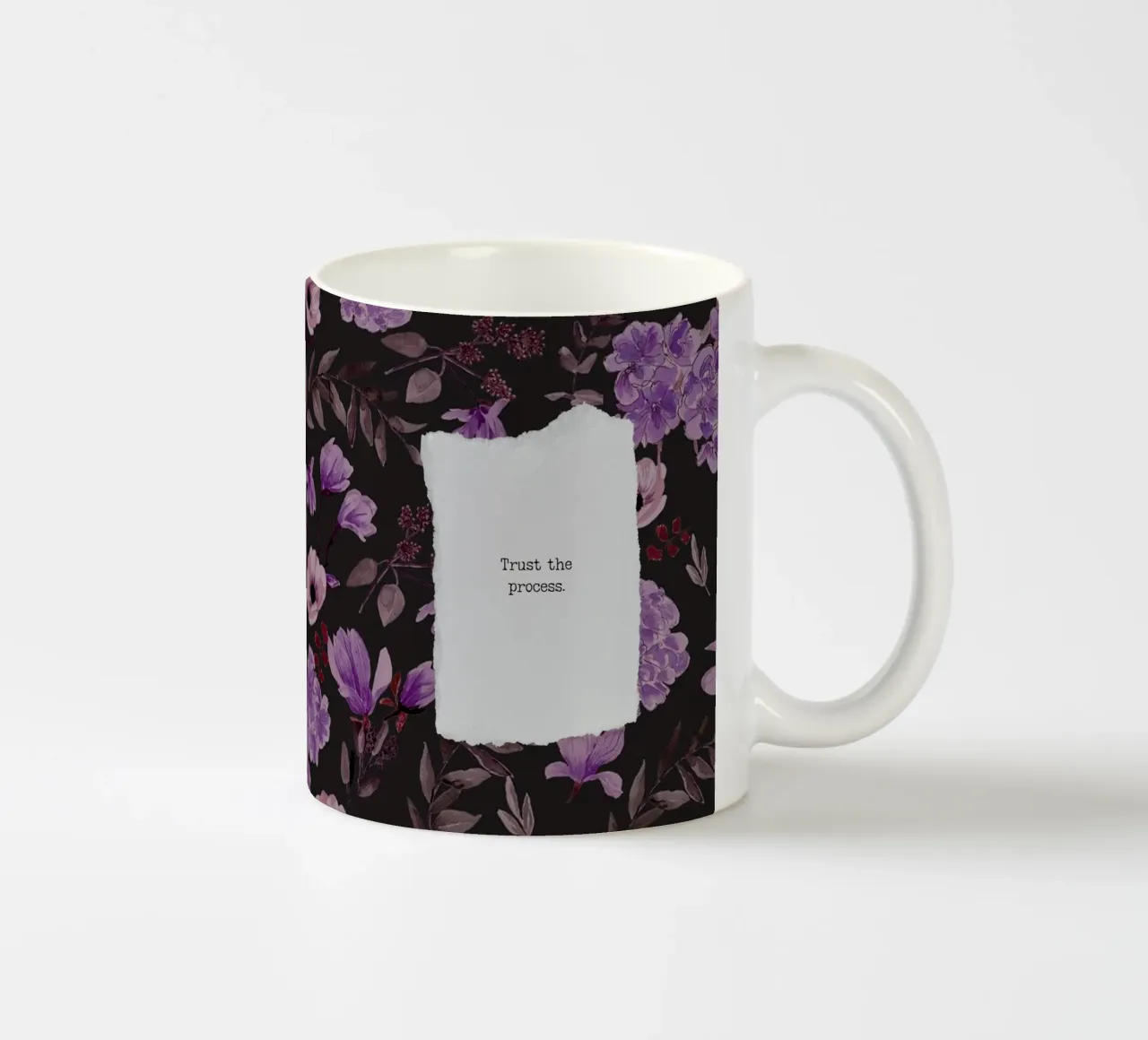 Trust the process tazza in ceramica da anisillustration