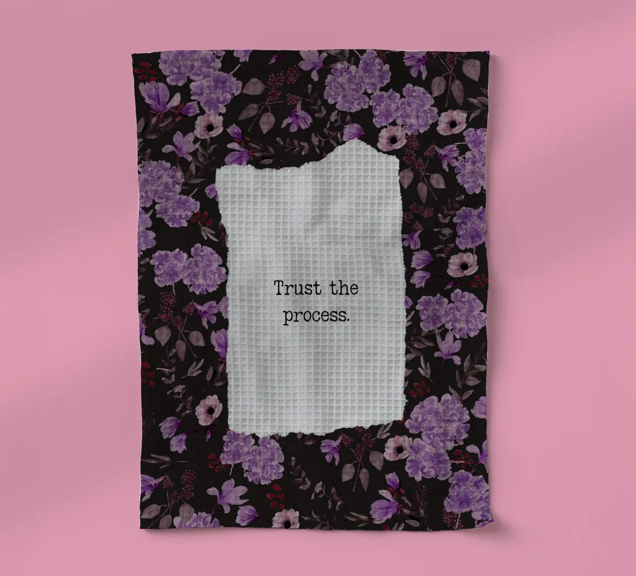 Trust the process canovaccio da cucina da anisillustration